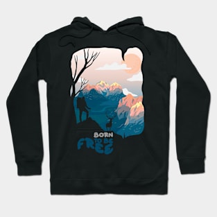 Born To Be Free Hoodie